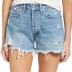 AGOLDE Parker Denim Shorts - size 27